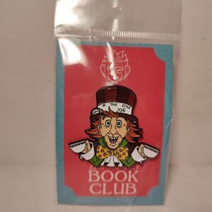 Zen Monkey Studios Book Club In This Style 10/6 Enamel Pin Official Collectible